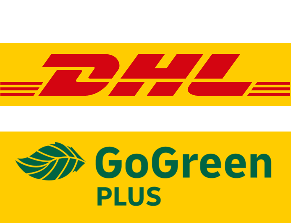 Delivered by DHL Go Green PLUS